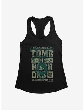 Dungeons & Dragons Tomb Hour Retro Competition Cards Womens Tank Top, , hi-res