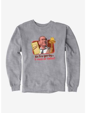 A Christmas Story The Old Man Parker Fragile Sweatshirt, HEATHER GREY, hi-res