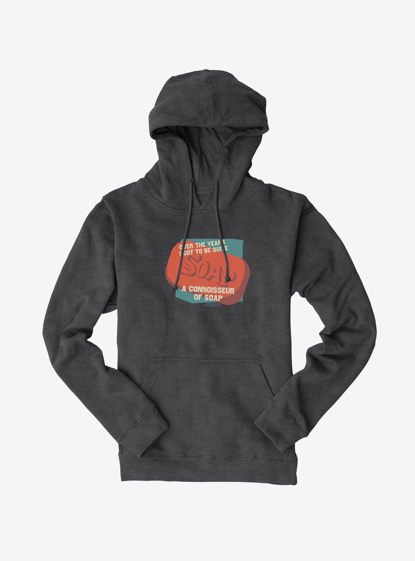 A Christmas Story A Connoisseur Of Soap Hoodie, CHARCOAL HEATHER, hi-res