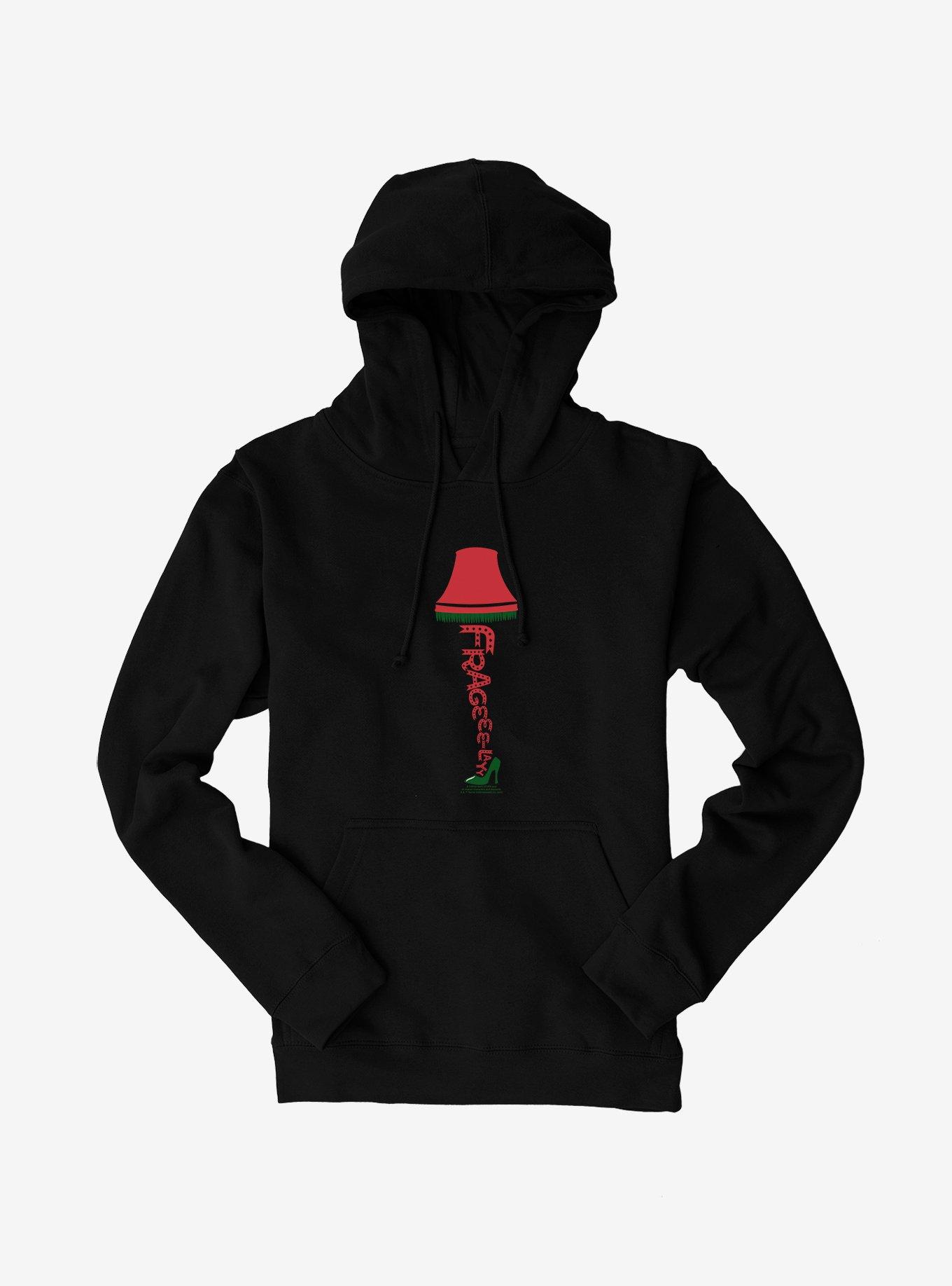 A Christmas Story Fragile Leg Lamp Graphic Hoodie