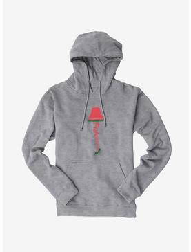A Christmas Story Fragile Leg Lamp Graphic Hoodie, HEATHER GREY, hi-res