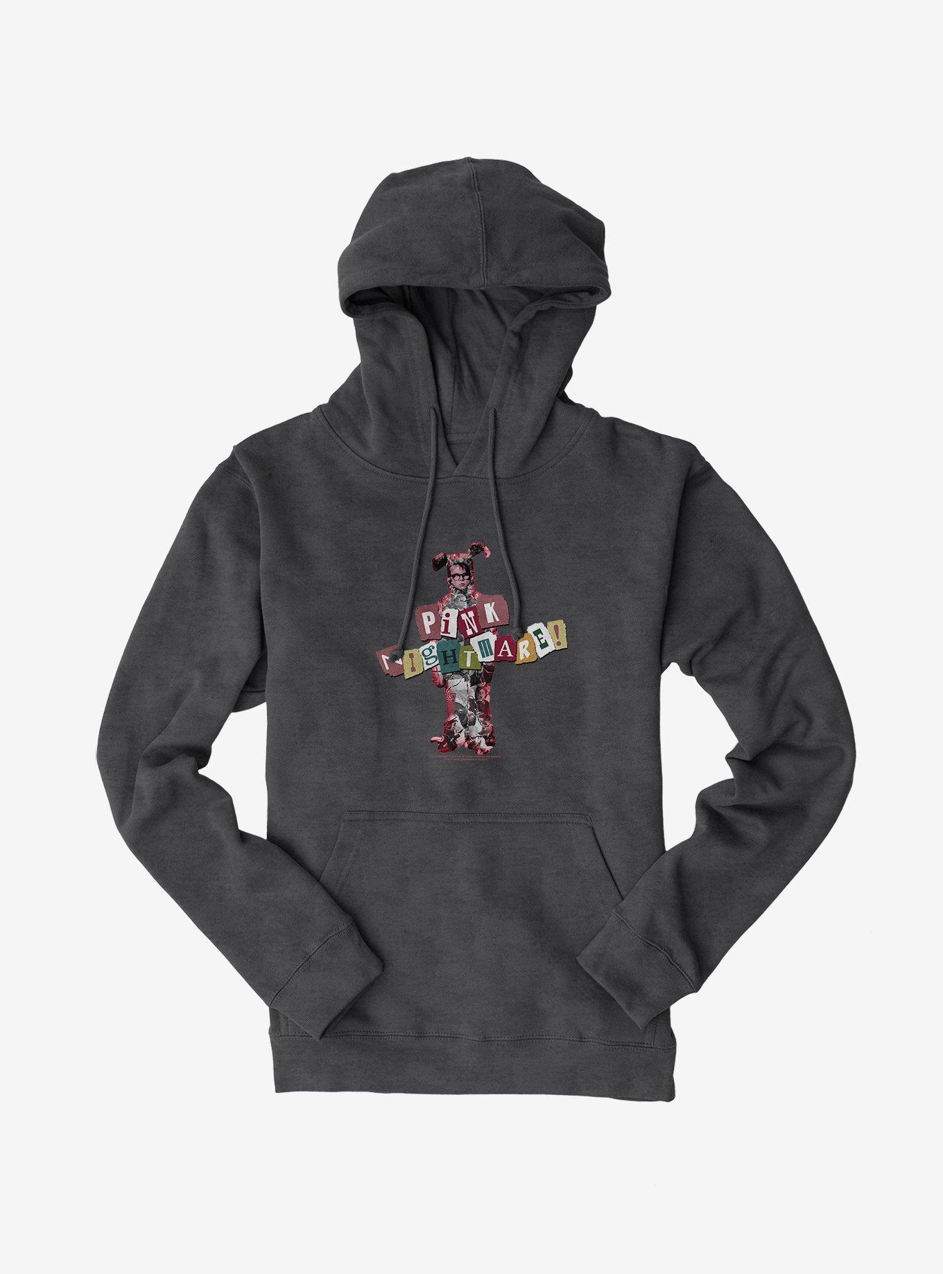 A Christmas Story Pink Nightmare Graphic Hoodie, CHARCOAL HEATHER, hi-res