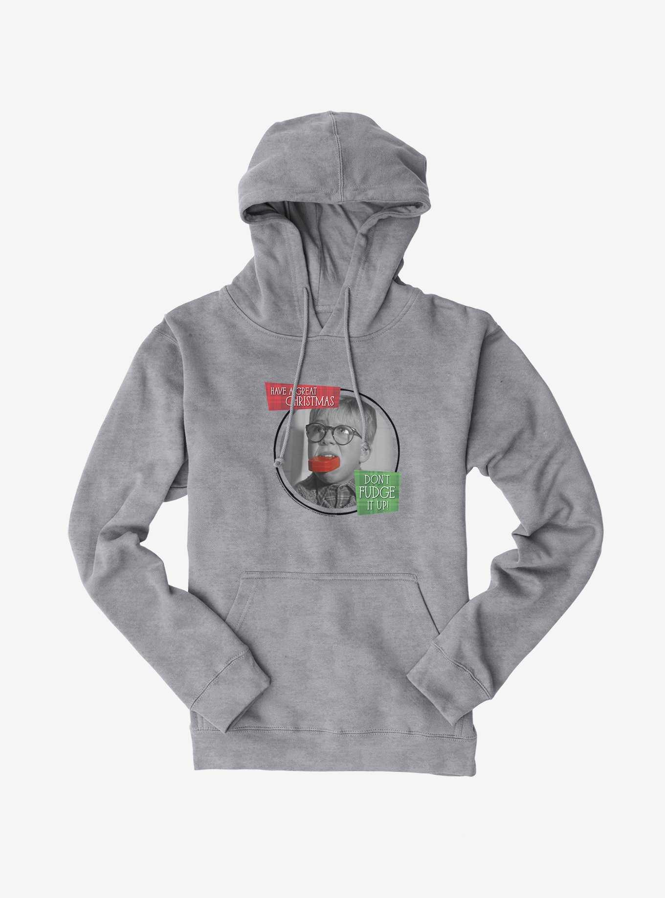 A Christmas Story Don't Fudge It Up Hoodie, , hi-res
