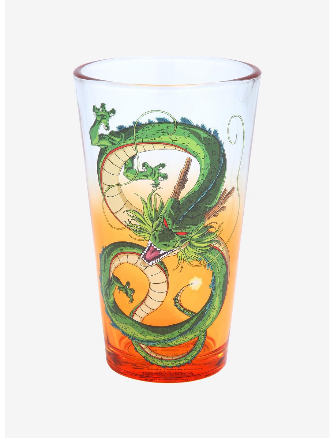 Dragon Ball Z Shenron Portrait Ombre Pint Glass, , hi-res