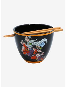 Dragon Ball Z Battle-Ready Group Portrait Ramen Bowl with Chopsticks , , hi-res