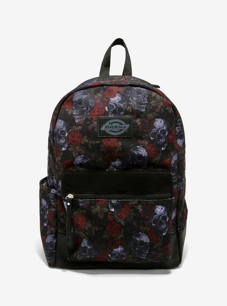 Dickies Skull Floral Backpack | Hot Topic display picture 1