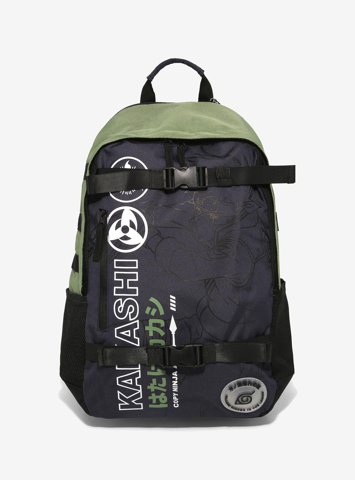 Kakashi (Naruto Shippuden) Convertible Mini Backpack by Atsuko –  Collector's Outpost