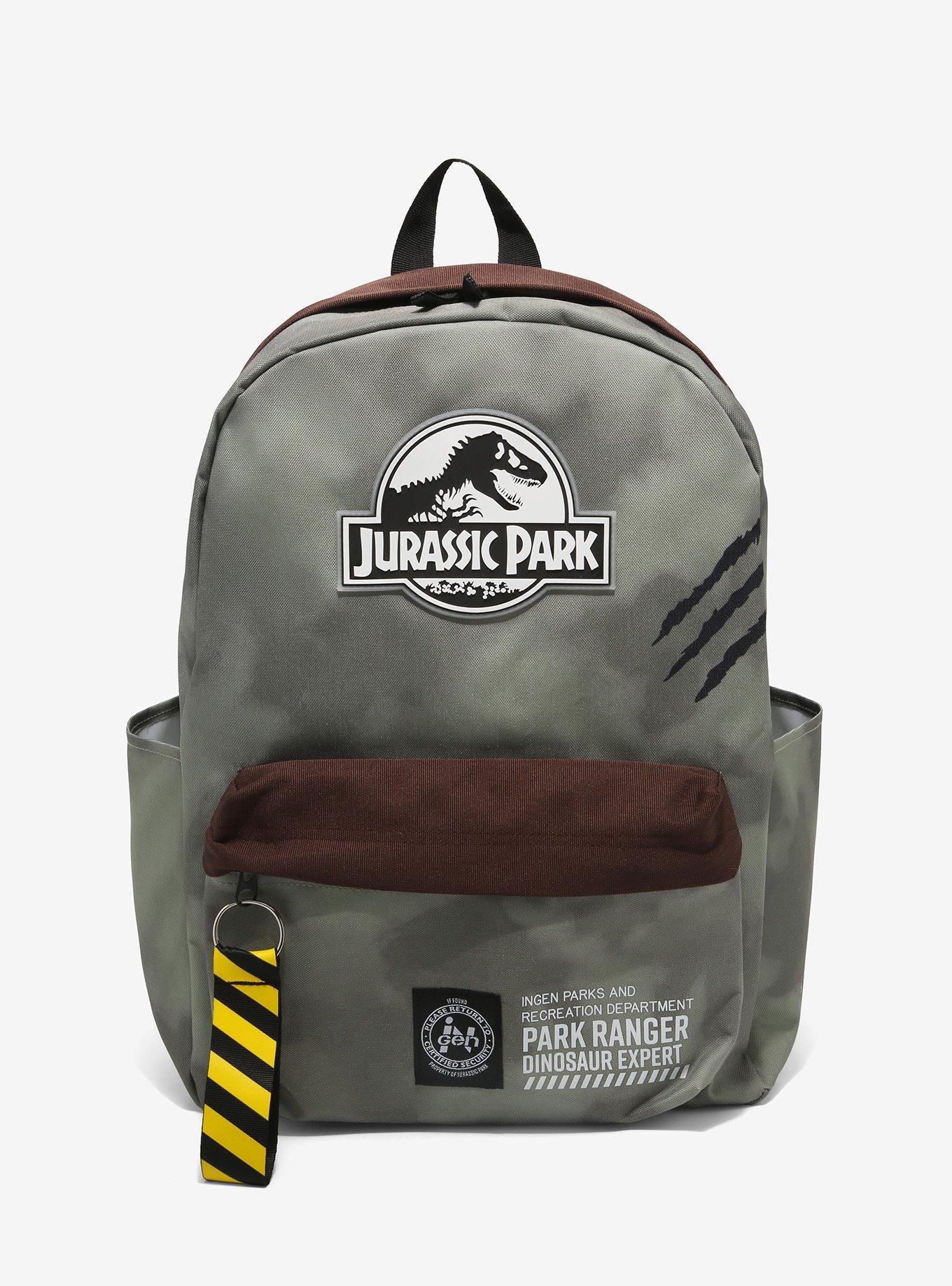 Jurassic Park Park Ranger Backpack Hot Topic