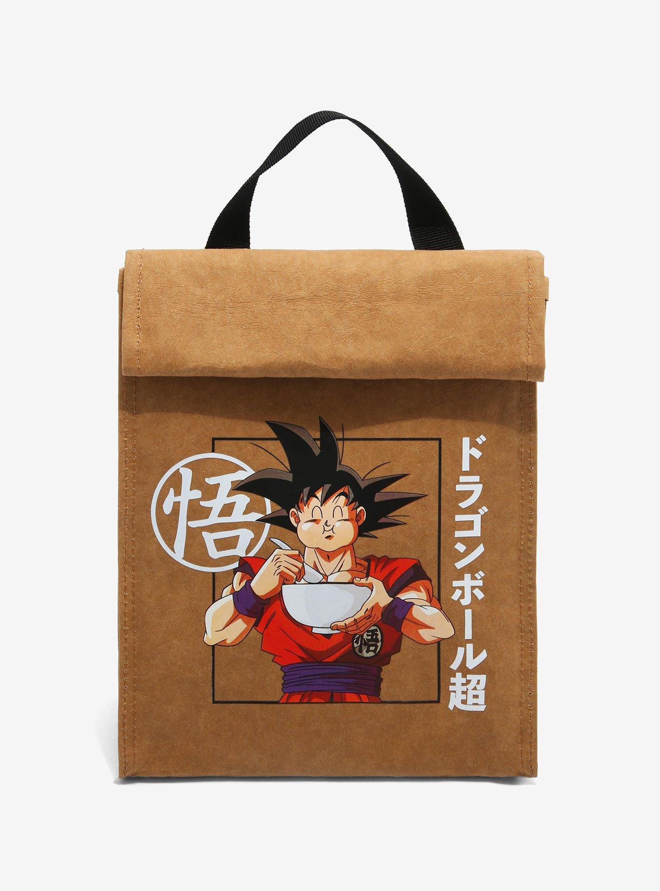 Dragon Ball Z Goku Insulated School Lunch Bag Gohan Vegeta Lunchbox Boys  Gift Ne