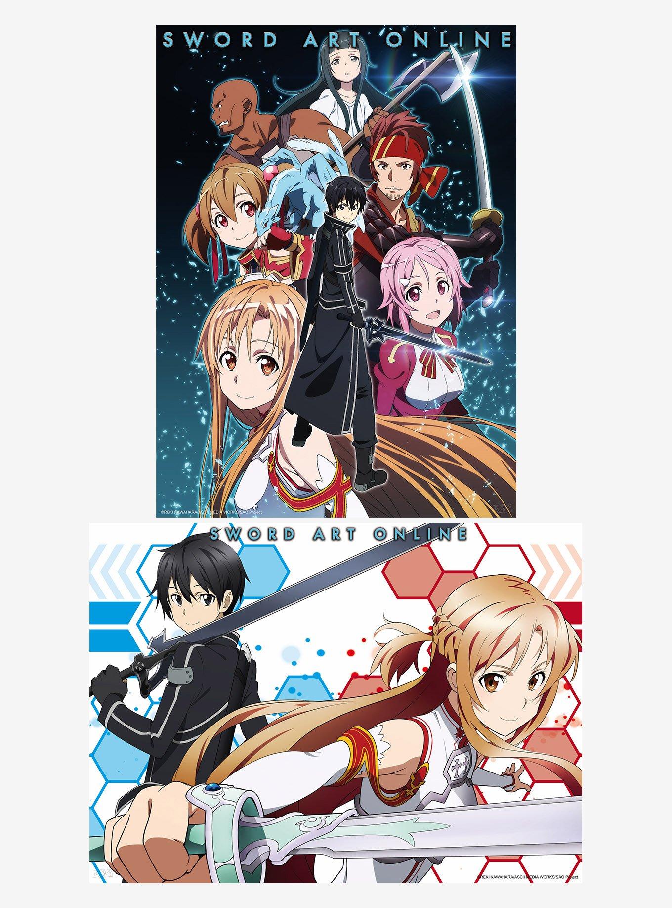 Sword Art Online Sao Asuna Anime Poster – My Hot Posters
