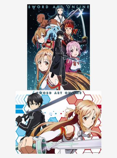 The Avengers X Sword art online 10 years poster by