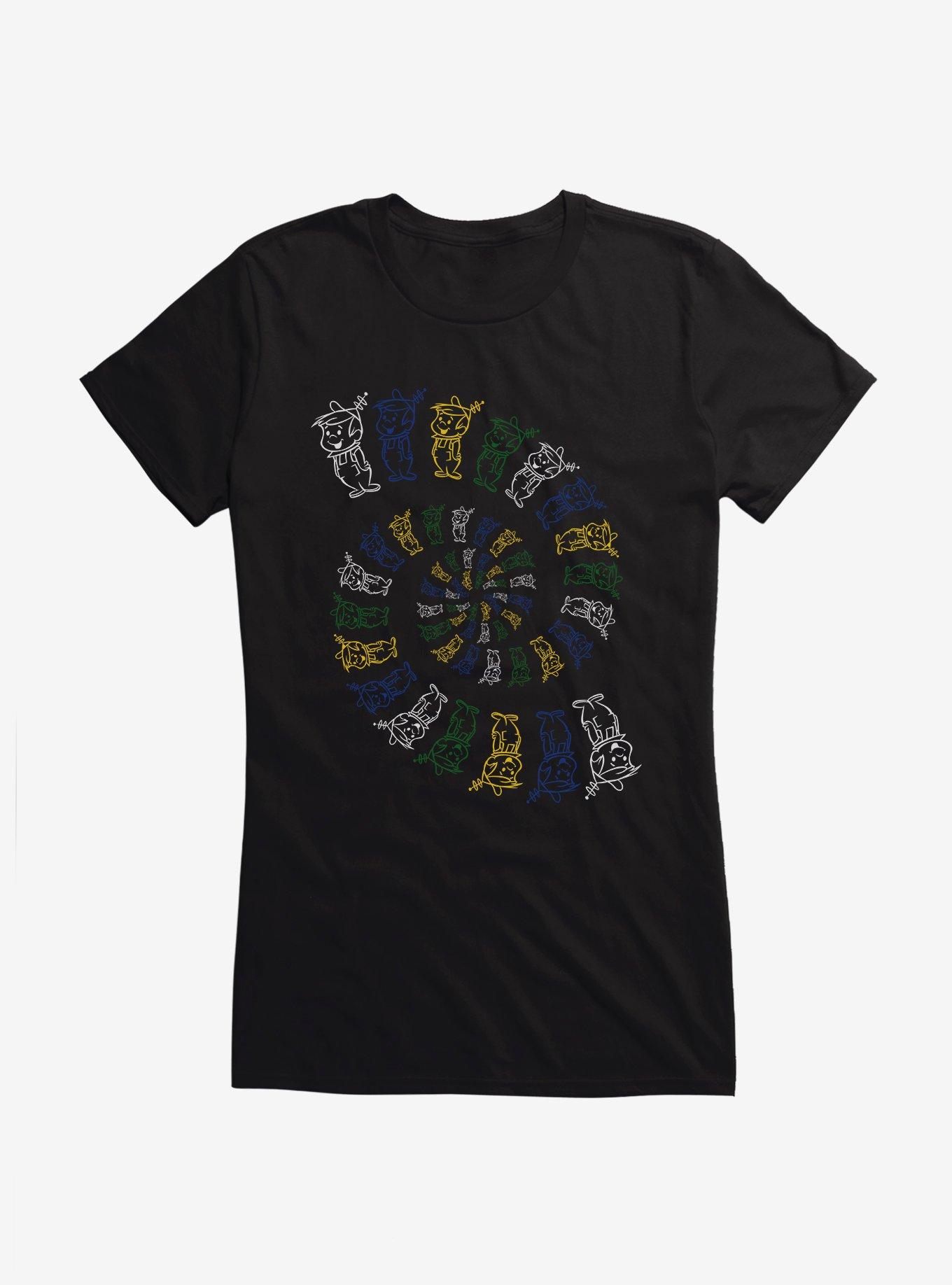 The Jetsons Spiralling Out Girls T-Shirt