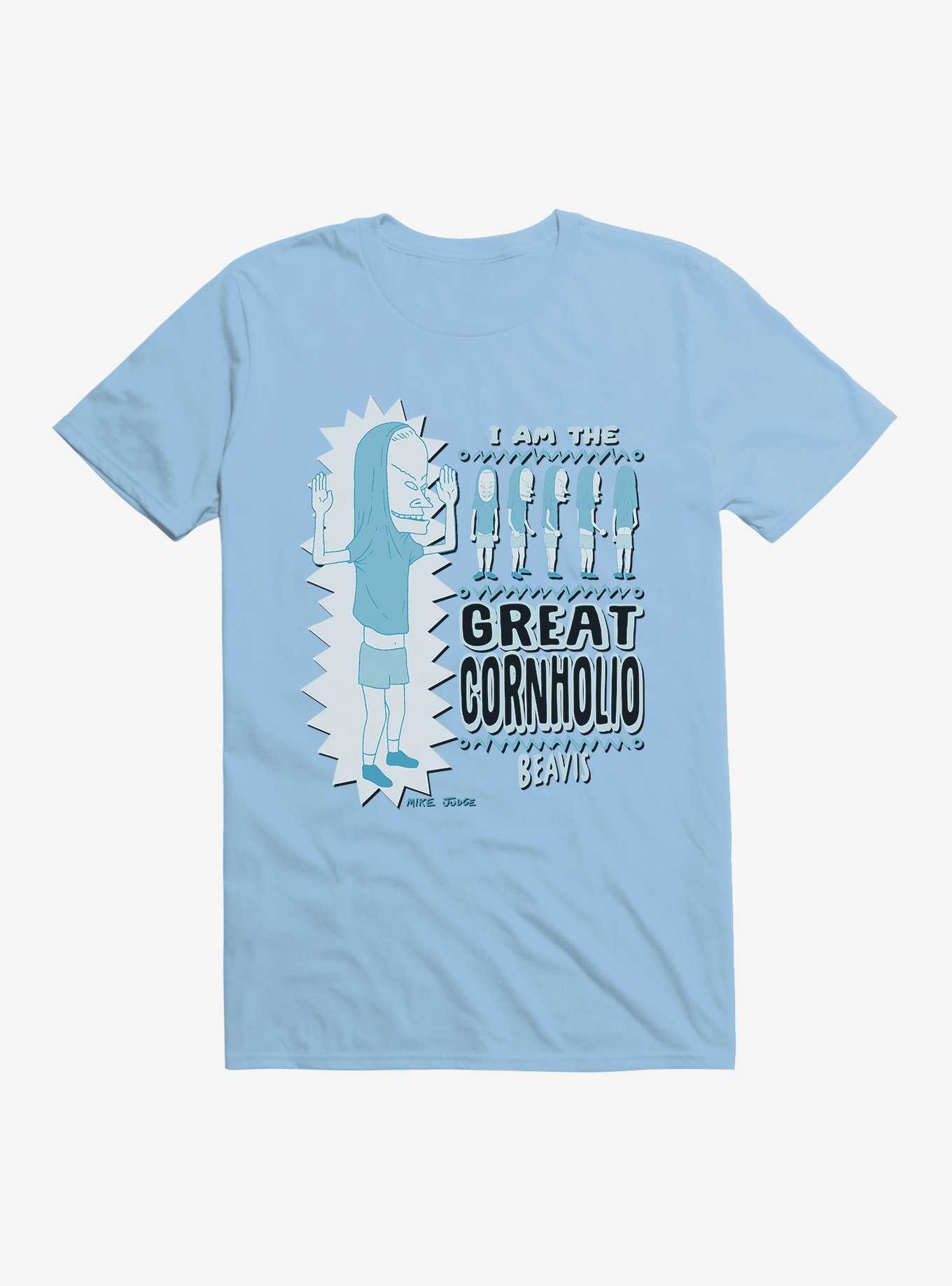 Beavis And Butthead Great Cornholio T-Shirt, LIGHT BLUE, hi-res