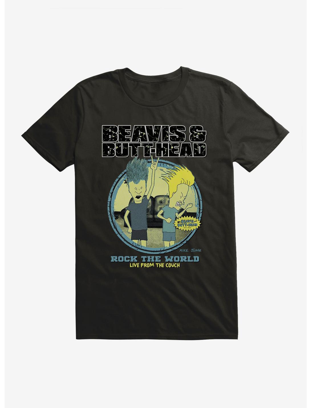 Beavis And Butthead Rock The World T-Shirt, , hi-res