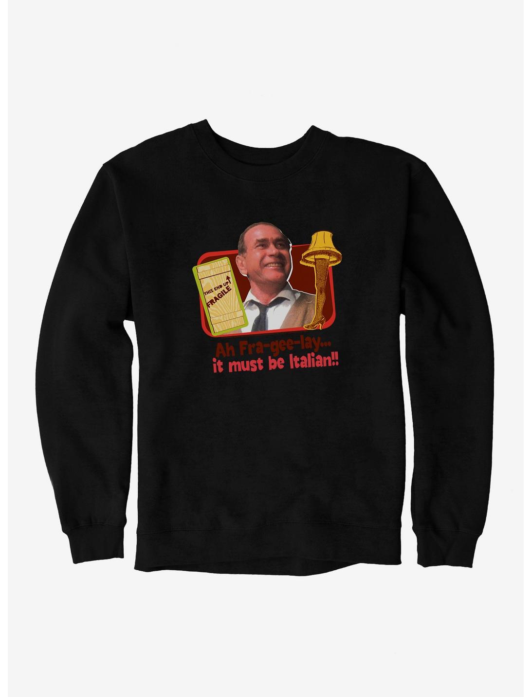 A Christmas Story The Old Man Parker Fragile Sweatshirt, , hi-res