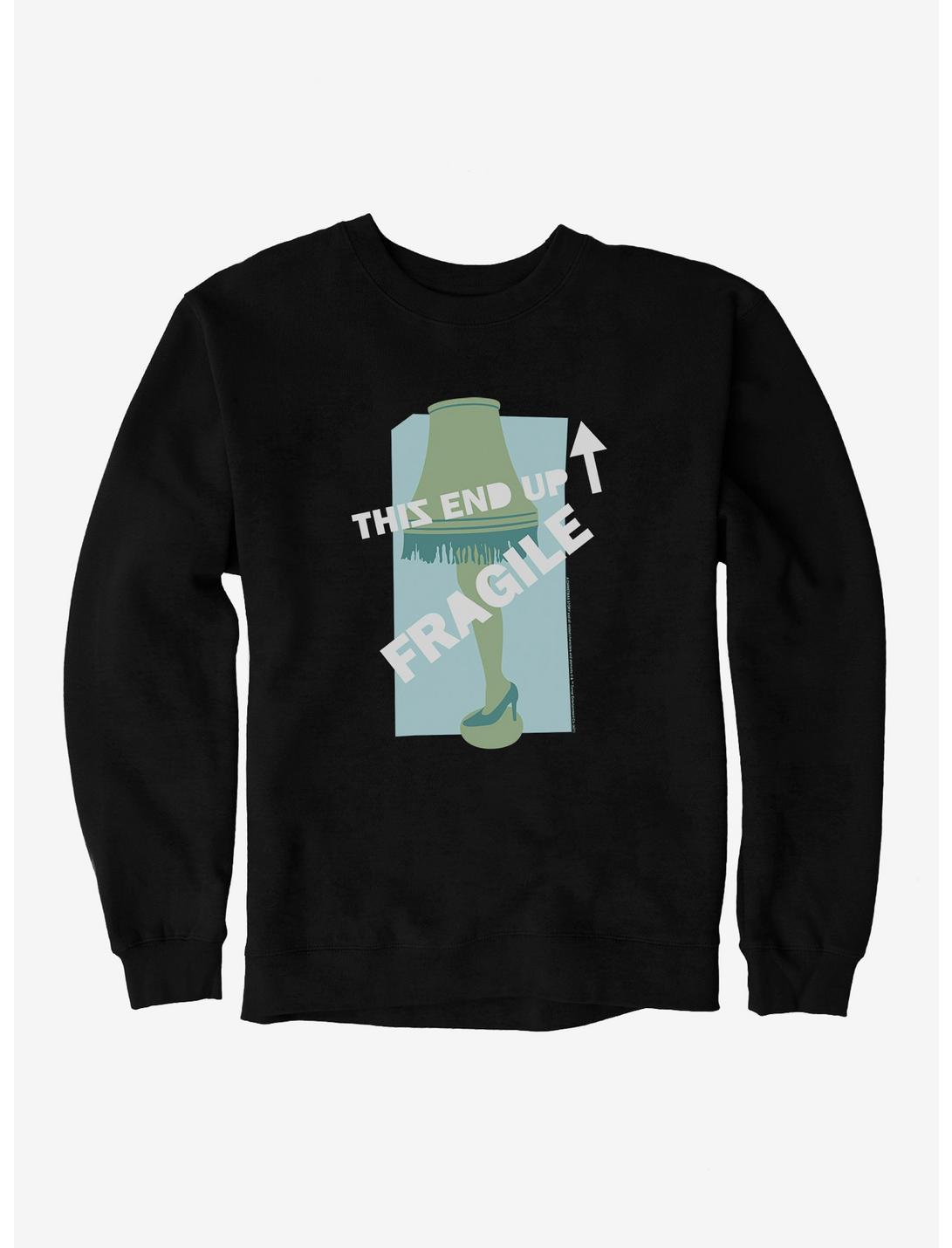 A Christmas Story This End Up Fragile  Sweatshirt, , hi-res