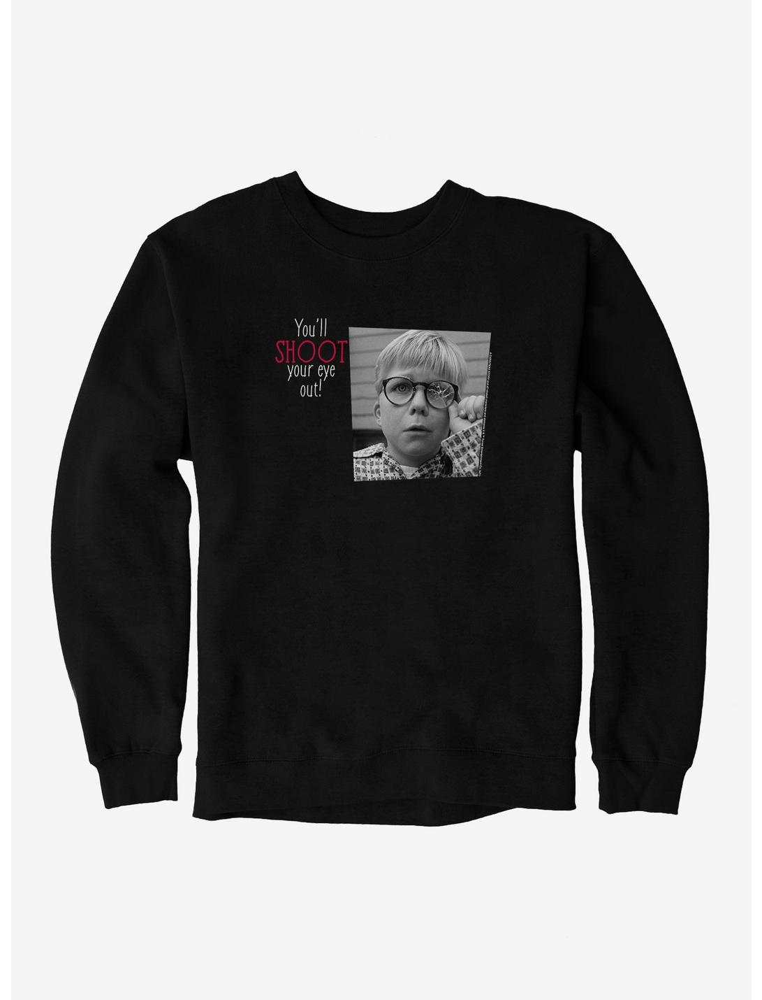 A Christmas Story You'll Shoot Your Eye Out Sweatshirt, , hi-res