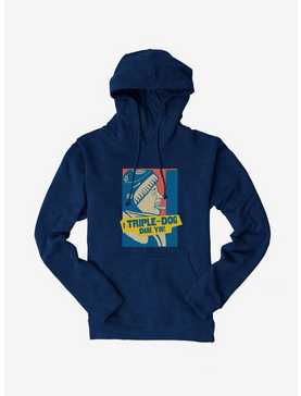 A Christmas Story I Triple Dog Dare You Frozen Tongue Hoodie, NAVY, hi-res