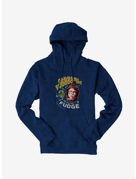 A Christmas Story Only I Didn't Say Fudge Hoodie, NAVY, hi-res