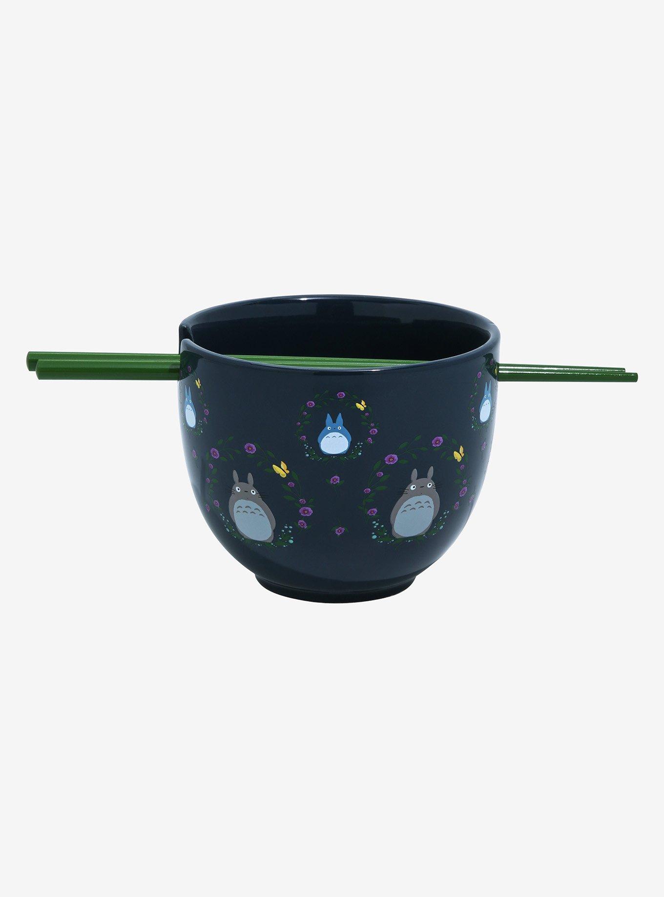 Studio Ghibli My Neighbor Totoro Totoro Floral Wreaths Ramen Bowl, , hi-res
