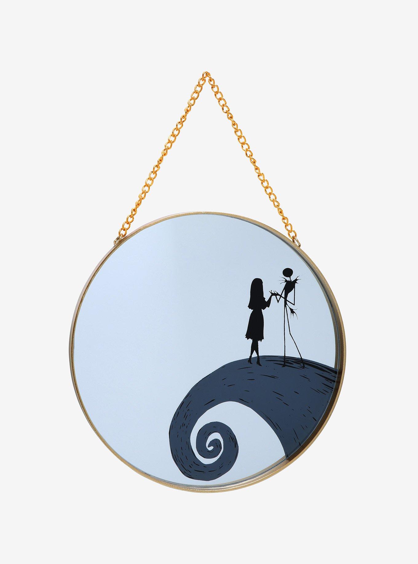 Disney The Nightmare Before Christmas Spiral Hill Hanging Mirror, , hi-res