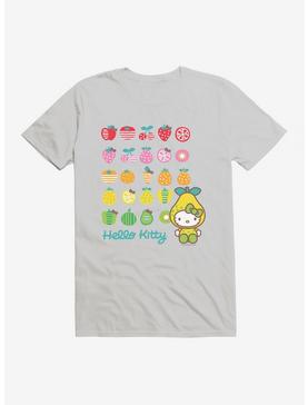 Hello Kitty Five A Day Healthy Logo T-Shirt, SILVER, hi-res