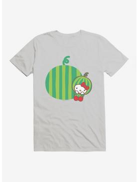 Hello Kitty Five A Day Watermelon Relaxing T-Shirt, SILVER, hi-res