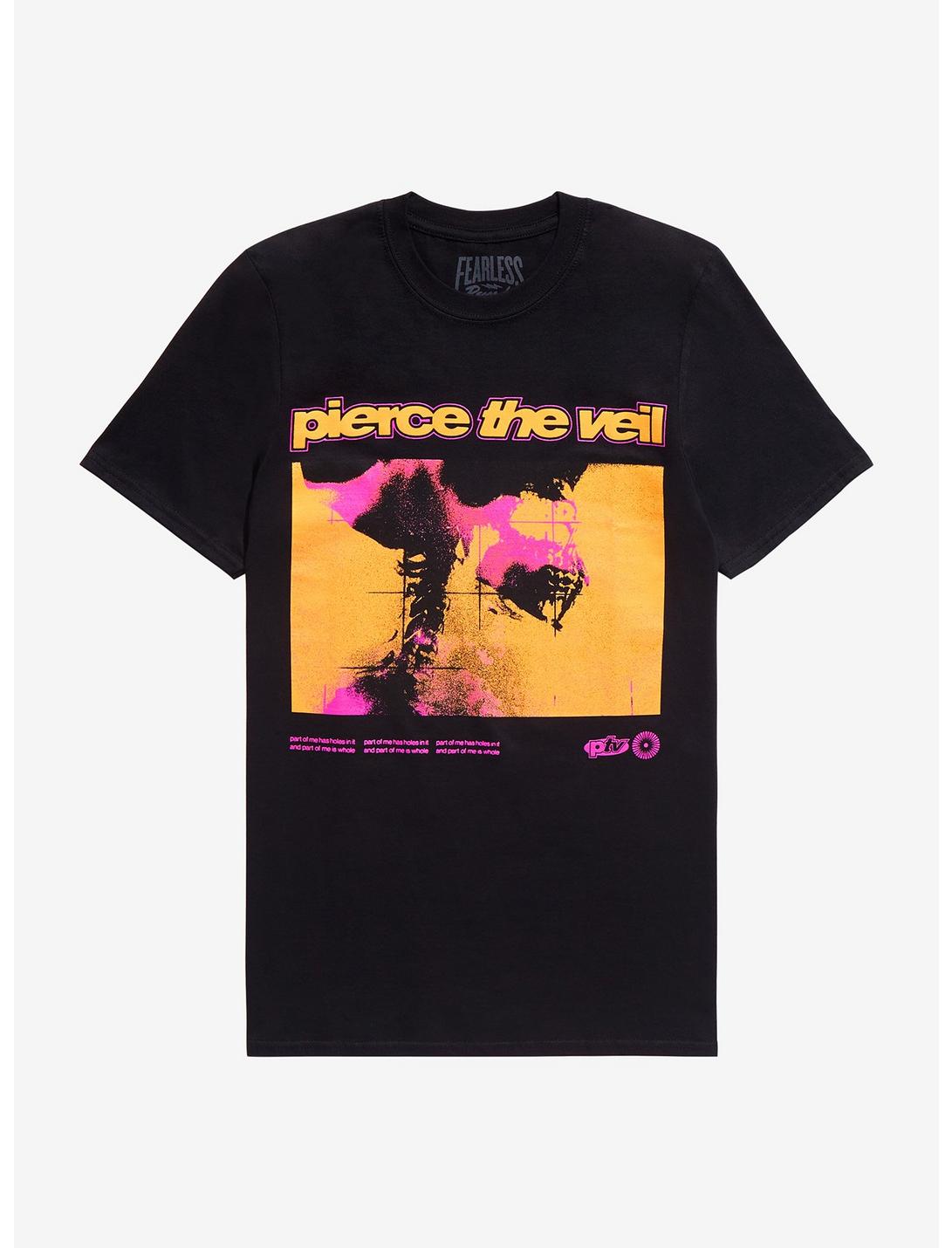 Pierce The Veil Jawbone Girls T-Shirt, BLACK, hi-res