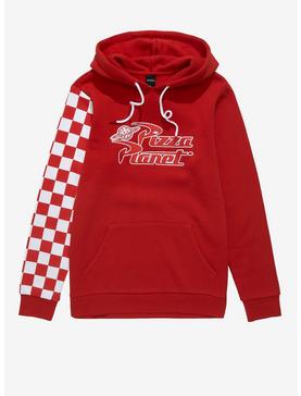 Disney Pixar Toy Story Pizza Planet Checkered Hoodie - BoxLunch Exclusive, , hi-res