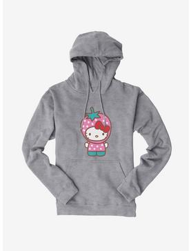 Hello Kitty Five A Day Strawberry Hat Hoodie, , hi-res