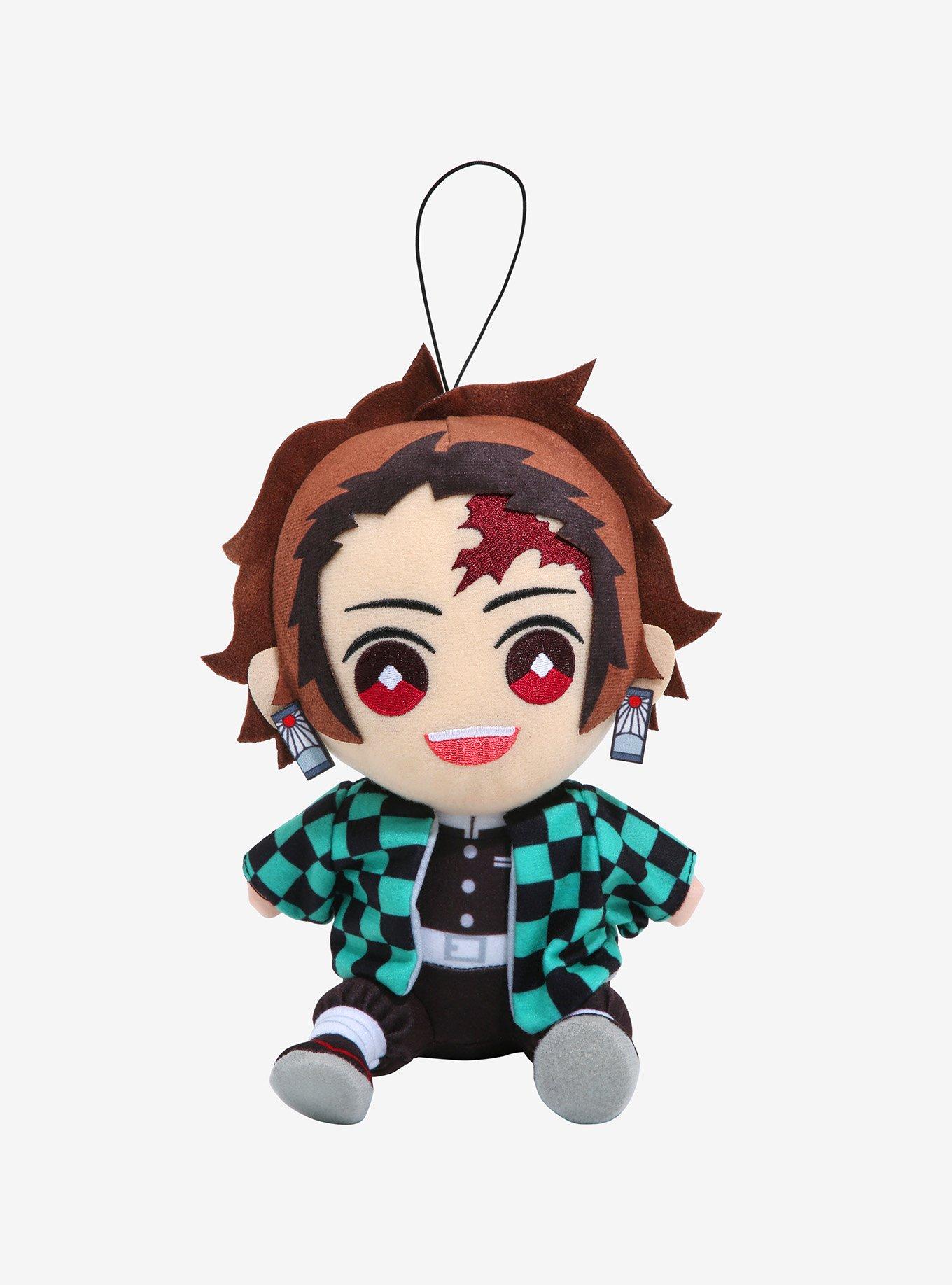 Demon Slayer: Kimetsu no Yaiba Chibi Tanjiro Kamado (Sitting) 8 Inch Plush