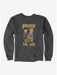 Beavis And Butthead Breakin The Law Sweatshirt, , hi-res