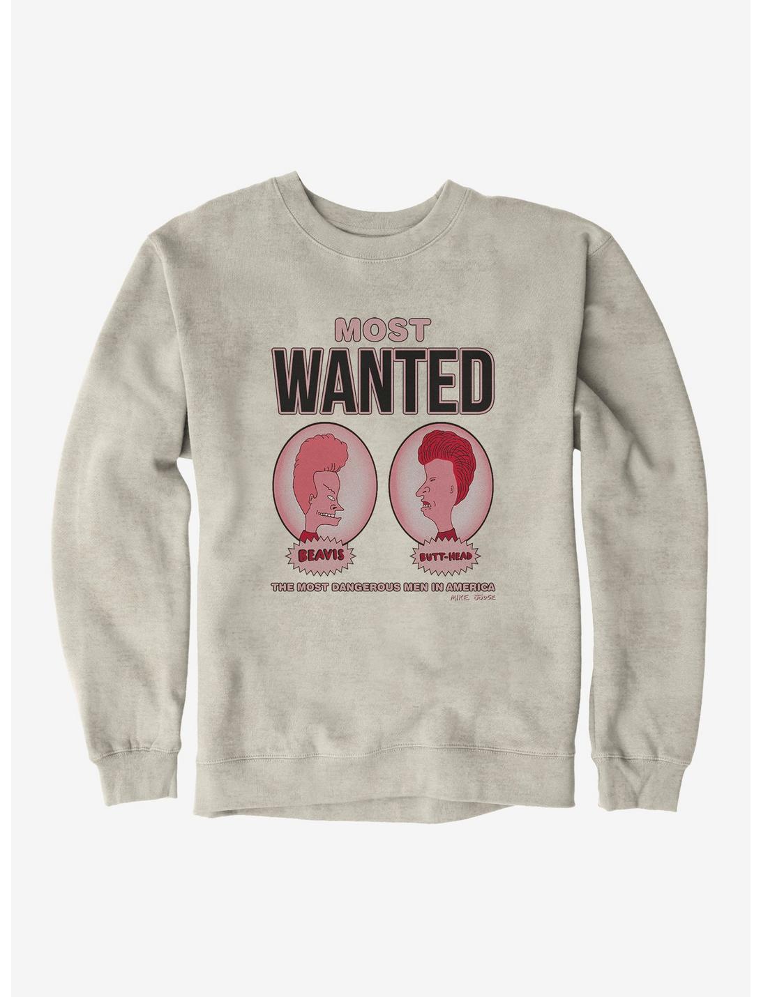 Beavis And Butthead Most Wanted Sweatshirt, , hi-res