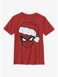 Marvel Spider-Man Christmas Spidey Youth T-Shirt, RED, hi-res