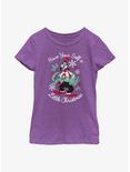 Disney Goofy Have Yourself A Goofy Little Christmas Youth Girls T-Shirt, PURPLE BERRY, hi-res