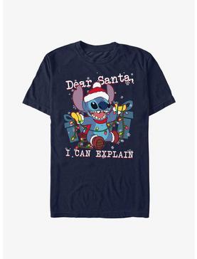 Disney Lilo And Stitch Dear Santa T-Shirt, , hi-res