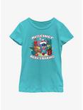 Disney Lilo And Stitch Mischief Merrymaking Youth Girls T-Shirt, TAHI BLUE, hi-res