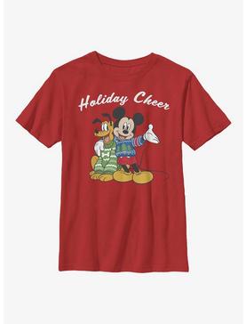 Disney Mickey Mouse Holiday Cheer Youth T-Shirt, , hi-res