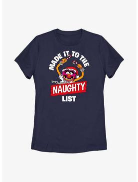 Disney The Muppets Animal Naughty List Womens T-Shirt, , hi-res