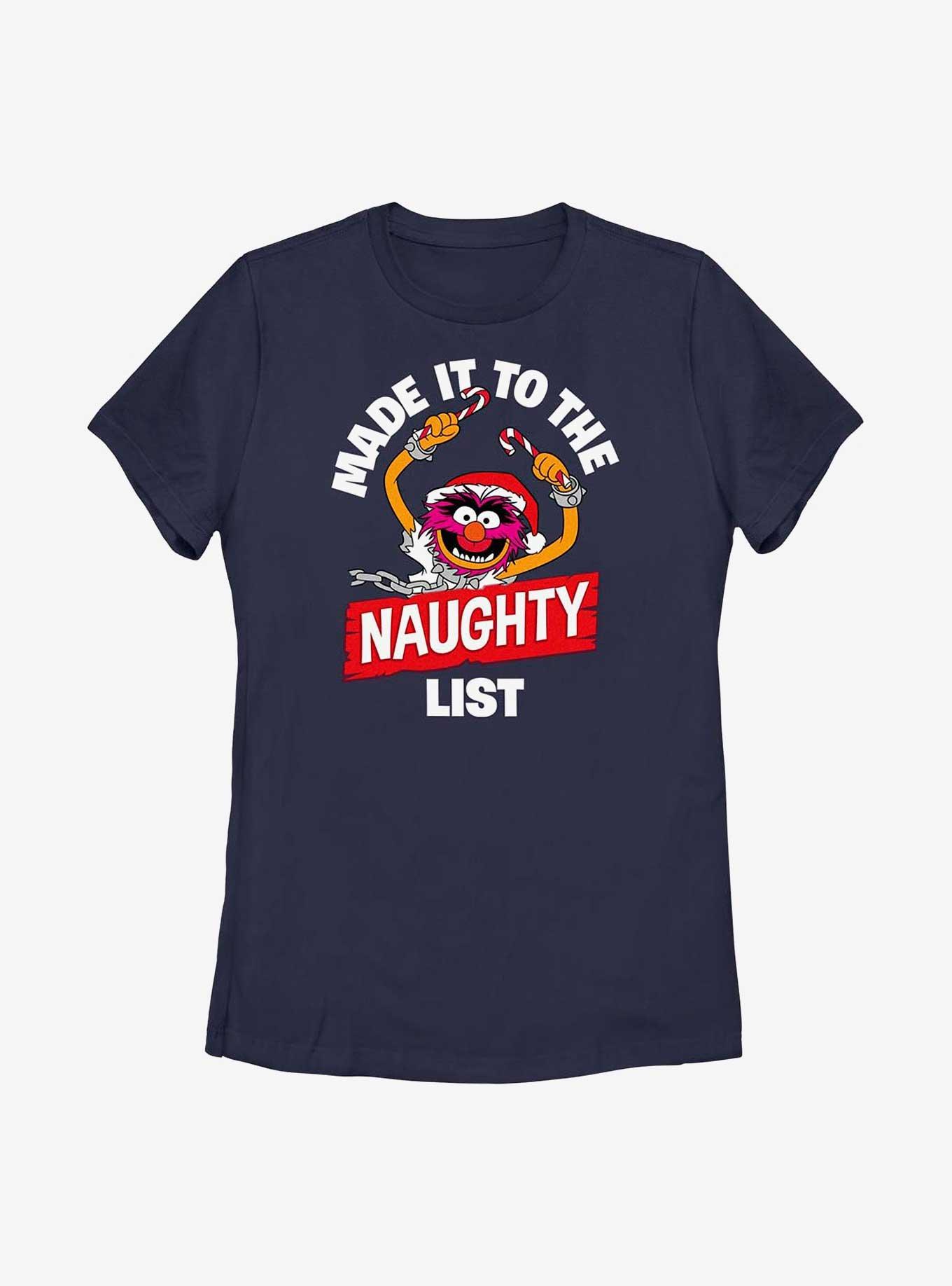 Disney The Muppets Animal Naughty List Womens T-Shirt, , hi-res