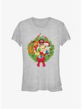 Disney The Muppets Group Wreath Womens T-Shirt, ATH HTR, hi-res