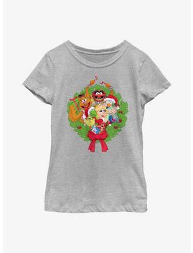 Disney The Muppets Group Wreath Youth Girls T-Shirt, , hi-res