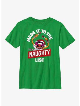 Disney The Muppets Animal Naughty List Youth T-Shirt, , hi-res