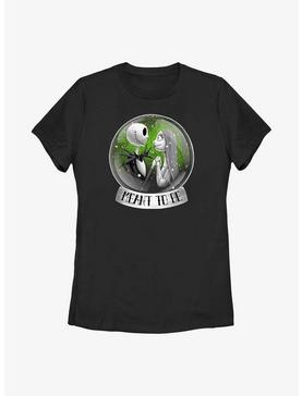 The Nightmare Before Christmas Jack & Sally Snow Globe Womens T-Shirt, , hi-res