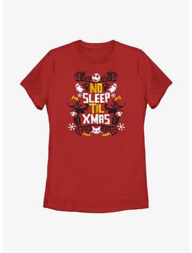 The Nightmare Before Christmas No Sleep Womens T-Shirt, , hi-res