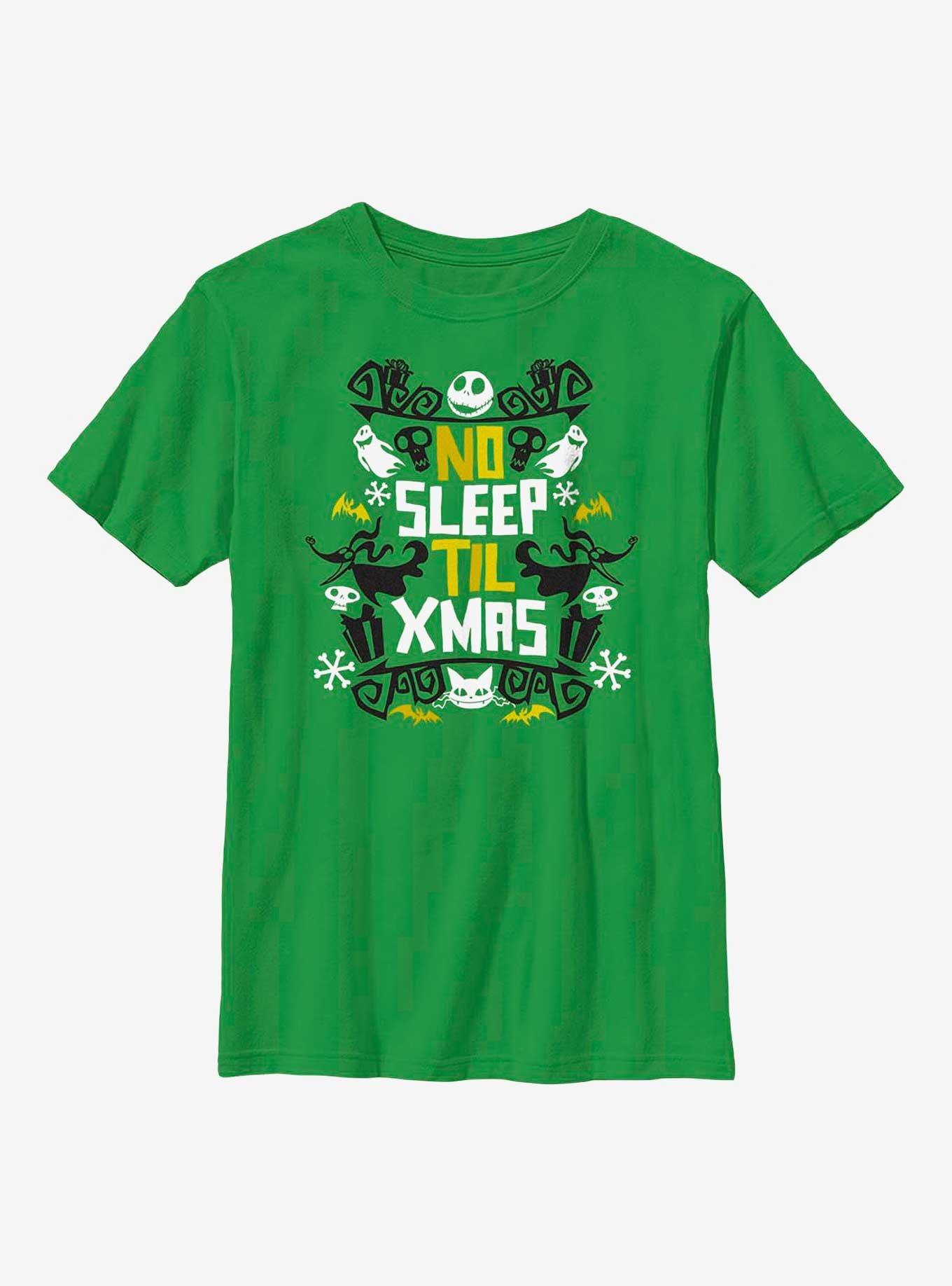 The Nightmare Before Christmas No Sleep Youth T-Shirt, , hi-res