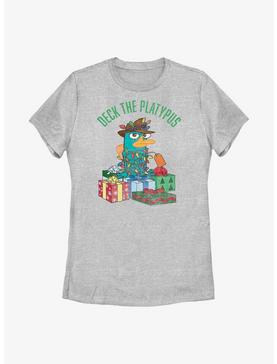 Disney Phineas And Ferb Deck The Platypus Womens T-Shirt, , hi-res