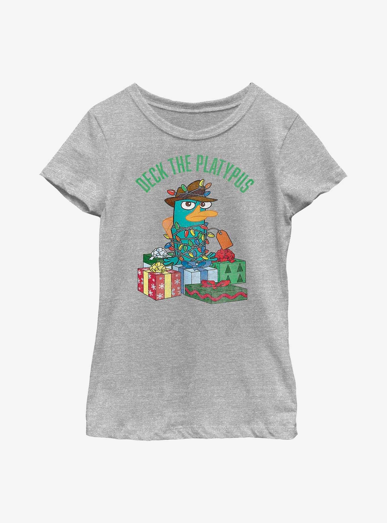 Disney Phineas And Ferb Deck The Platypus Youth Girls T-Shirt, , hi-res