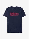 Rudolph The Red-Nosed Reindeer Logo T-Shirt, NAVY, hi-res