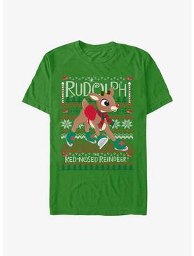 Rudolph The Red-Nosed Reindeer Ugly Sweater T-Shirt, , hi-res
